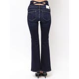 ハイウエストBACKクロスダメージフレアデニムパンツ | GYDA | 詳細画像5 