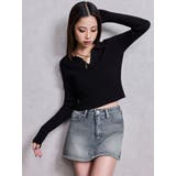 Vintageデニムスカートライクショートパンツ | GYDA | 詳細画像19 