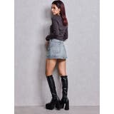 Vintageデニムスカートライクショートパンツ | GYDA | 詳細画像25 