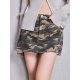 ミックス | Vintageデニムスカートライクショートパンツ | GYDA