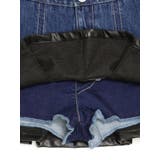 【TINY】フェイクレザードッキングデニムスカートライクショートパンツ | GYDA | 詳細画像18 