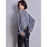 2WAYメッシュブリーチニットトップス | GYDA | 詳細画像10 