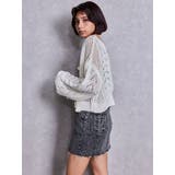 2WAYメッシュブリーチニットトップス | GYDA | 詳細画像14 