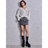 2WAYメッシュブリーチニットトップス | GYDA | 詳細画像16 