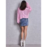 2WAYメッシュブリーチニットトップス | GYDA | 詳細画像27 