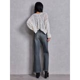 2WAYメッシュブリーチニットトップス | GYDA | 詳細画像29 