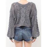 2WAYメッシュブリーチニットトップス | GYDA | 詳細画像32 