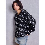 GYDA SLANT PATTERNニットトップス | GYDA | 詳細画像3 