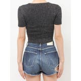 GG bijou MOLDラメニットトップス | GYDA | 詳細画像28 