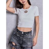 オフホワイト | GG bijou MOLDニットトップス | GYDA