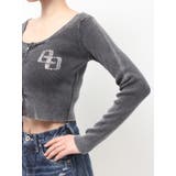 GG bijou ZIPブリーチニットショートトップス | GYDA | 詳細画像26 