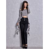 GG SIDE DRAPE EDGEオフショルトップス | GYDA | 詳細画像6 