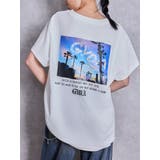 LA GYDA CLOUD PHOTO BIG Tシャツ | GYDA | 詳細画像1