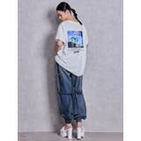 LA GYDA CLOUD PHOTO BIG Tシャツ | GYDA | 詳細画像5