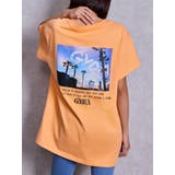 オレンジ | LA GYDA CLOUD PHOTO BIG Tシャツ | GYDA