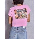 ピンク | sacred edge cross PHOTOショートTシャツ | GYDA