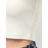 GGロゴラインストーンラメテレコトップス | GYDA | 詳細画像22 