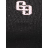 GGロゴラインストーンラメテレコトップス | GYDA | 詳細画像26 