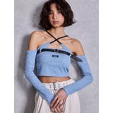 GYDAフロントクロスラメテレコTOPS | GYDA | 詳細画像13