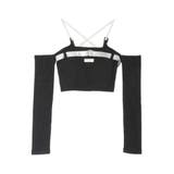 GYDAフロントクロスラメテレコTOPS | GYDA | 詳細画像31