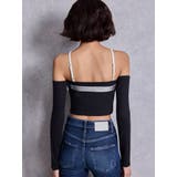 GYDAフロントクロスラメテレコTOPS | GYDA | 詳細画像9
