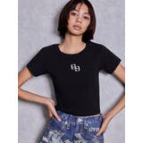 GLITTER GG Tシャツ | GYDA | 詳細画像2 