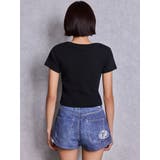 GLITTER GG Tシャツ | GYDA | 詳細画像3 