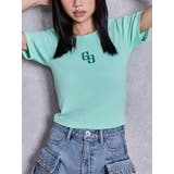 ミントグリーン | GLITTER GG Tシャツ | GYDA