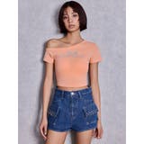 GYDA/Disney/ラメプリントワンショルダーTシャツ | GYDA | 詳細画像10