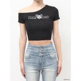 GYDA/Disney/ラメプリントワンショルダーTシャツ | GYDA | 詳細画像17