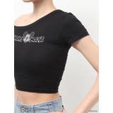 GYDA/Disney/ラメプリントワンショルダーTシャツ | GYDA | 詳細画像21