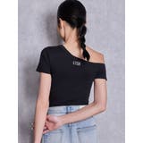 GYDA/Disney/ラメプリントワンショルダーTシャツ | GYDA | 詳細画像3
