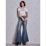 GYDA/Disney/ラメプリントワンショルダーTシャツ | GYDA | 詳細画像8