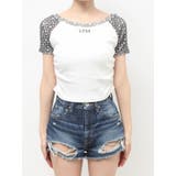 GYDA×ハローキティ レオパードラグランTシャツ | GYDA | 詳細画像26 