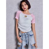 ピンク | GYDA×ハローキティ レオパードラグランTシャツ | GYDA