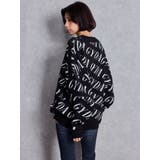 GYDA SLANT PATTERNニットカーディガン | GYDA | 詳細画像10 