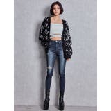 GYDA SLANT PATTERNニットカーディガン | GYDA | 詳細画像11 