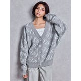 GYDA SLANT PATTERNニットカーディガン | GYDA | 詳細画像13 