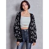 GYDA SLANT PATTERNニットカーディガン | GYDA | 詳細画像8 