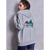 グレー | GYDA×サンリオキャラクターズ BIGパーカー | GYDA