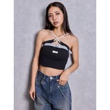 GYDAフロントクロスラメテレコビスチェ | GYDA | 詳細画像15 