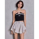 GYDAフロントクロスラメテレコビスチェ | GYDA | 詳細画像20 