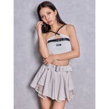 GYDAフロントクロスラメテレコビスチェ | GYDA | 詳細画像9 