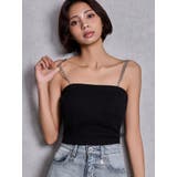 chainストラップラメテレコビスチェ | GYDA | 詳細画像2 