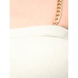 chainストラップラメテレコビスチェ | GYDA | 詳細画像32 