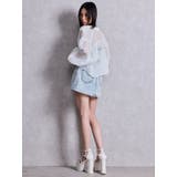 sacred edge cross ZIPスカートライクデニムミニワンピース | GYDA | 詳細画像19