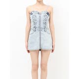 sacred edge cross ZIPスカートライクデニムミニワンピース | GYDA | 詳細画像23