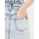 sacred edge cross ZIPスカートライクデニムミニワンピース | GYDA | 詳細画像28