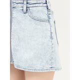 sacred edge cross ZIPスカートライクデニムミニワンピース | GYDA | 詳細画像30