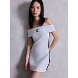 Square gydaオフショルミニワンピース | GYDA | 詳細画像1